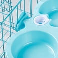 thumbnail image 2 of XROMTBEM Automatic Feeder Waterer Cat Water Food Dispenser for Small Animals Rabbit Pet, 2 of 13