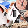 thumbnail image 3 of Engraving Pen with 37 Bits, USB Rechargeable DIY RoseGold, 3 of 5