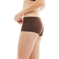 thumbnail image 6 of Kalon Women's 6 Pack Nylon Spandex Boyshort Panties, 6 of 6