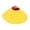 M yellow, variant on Parrot Elizabethan Collar, Parrot Anti-bite Collar, Adjustable Breathable Cone Collars, for Parrots Conure Cockatiel Budgie
