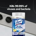 thumbnail image 2 of Lysol® Disinfecting Wipes - Dual Action, Built in Scrubbers, Citrus Scent, 75 wipes, 2 of 7