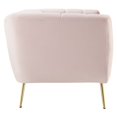 thumbnail image 6 of Modway Favour Channel Tufted Performance Velvet Sofa, Multiple Colors, 6 of 8