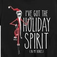 thumbnail image 3 of The Nightmare Before Christmas - Holiday Spirit In My Bones - Toddler And Youth Short Sleeve Graphic T-Shirt, 3 of 5
