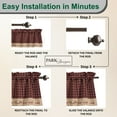 thumbnail image 4 of Park Designs Sturbridge Live Lined Valance 60" X 14", 4 of 6