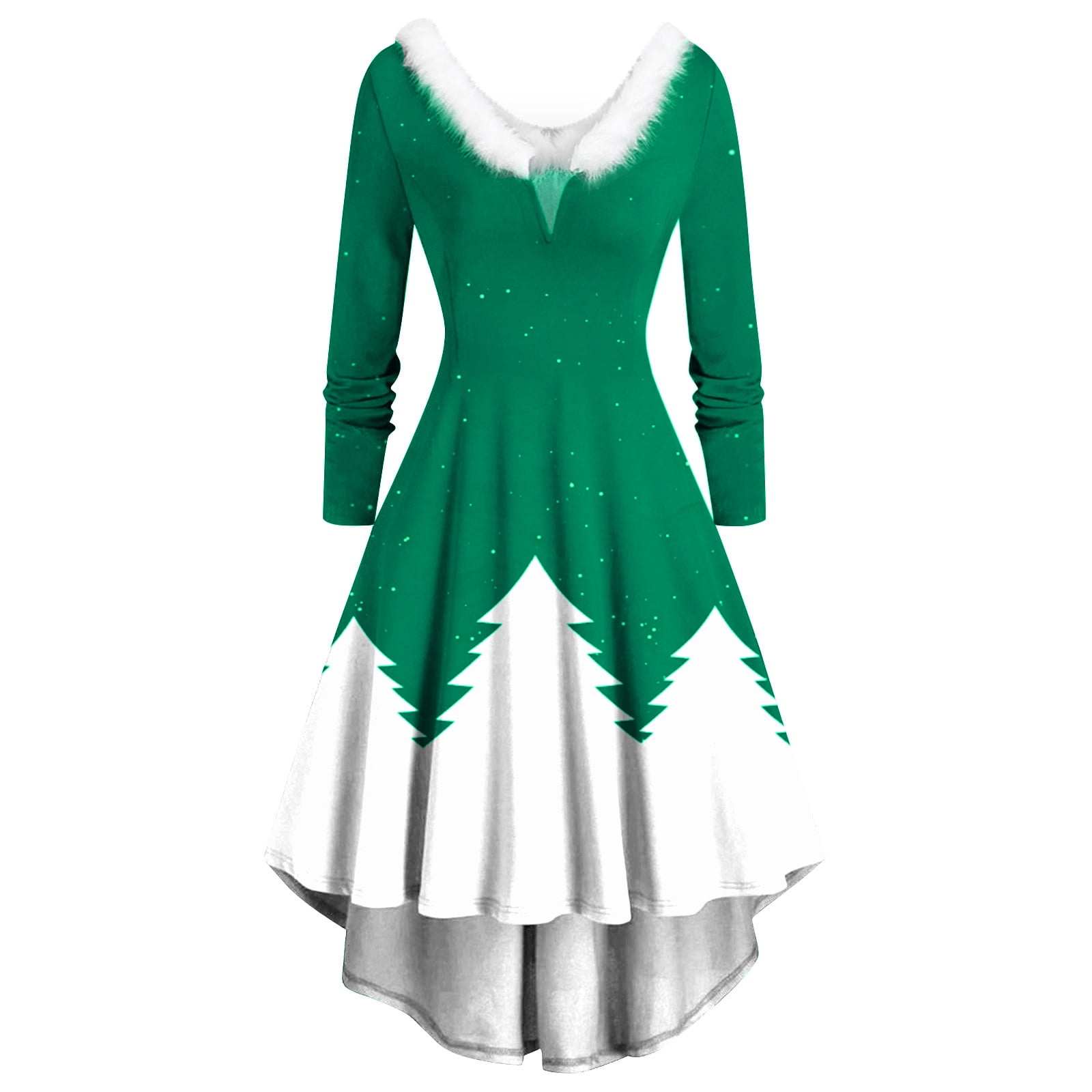 Plus size christmas swing dress new arrivals