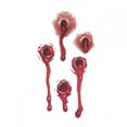 thumbnail image 2 of 4pcs Halloween Cicatrice Tatouage Autocollant, 2 of 3
