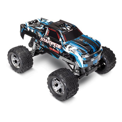 Traxxas 36054-1BLUEX Traxxas Stampede XL-5 Truck Ready-To-Race TQ 2 Channel 2.4G - Walmart.com