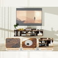 thumbnail image 4 of Mueble flotante para TV con cajón estante de pared para centro de entretenimiento repisa moderna para sala o dormitorio soporte para televisión hasta, 4 of 7