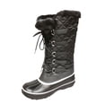 thumbnail image 5 of Winter Snow Boots for Women Faux Fur Lined Warm Hiking Snow Shoes Water Resistant Comfy Snow Bootie, 5 of 5