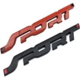 thumbnail image 3 of 2 Pack Metal Car Sports Stickers, HUAPX 3D Premium Car Side Fender Trunk Emblem, 3 of 4