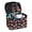 Christmas Hat Pattern, variant on Halloween Cat Pattern Travel Make Up Organizer Bag & Skincare Organizer Bag Portable and Durable Multi-Function Makeup Organizer Vacation Travel for Girls