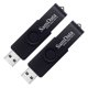 thumbnail image 1 of Unidades flash USB SamData de 64 GB x 2 con luz LED negra, 1 of 4