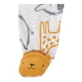 thumbnail image 4 of Mameluco Carter's Child of Mine Gris Estampado Animales 0-3M, 4 of 4