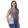 thumbnail image 3 of Women's Strawberry Shortcake Crossbody Bag Purse Retro Nostalgia Faux Denim, 3 of 7