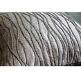 thumbnail image 3 of Pillow Case Zip, Beige Pillow Shams, Jute Cord Pillow Sham, 24x24 inch (60x60 cm) Pillow Shams, Square Silk Pillow Sham, Contemporary Pillow Shams, Striped Pattern - Jute Cords, 3 of 4