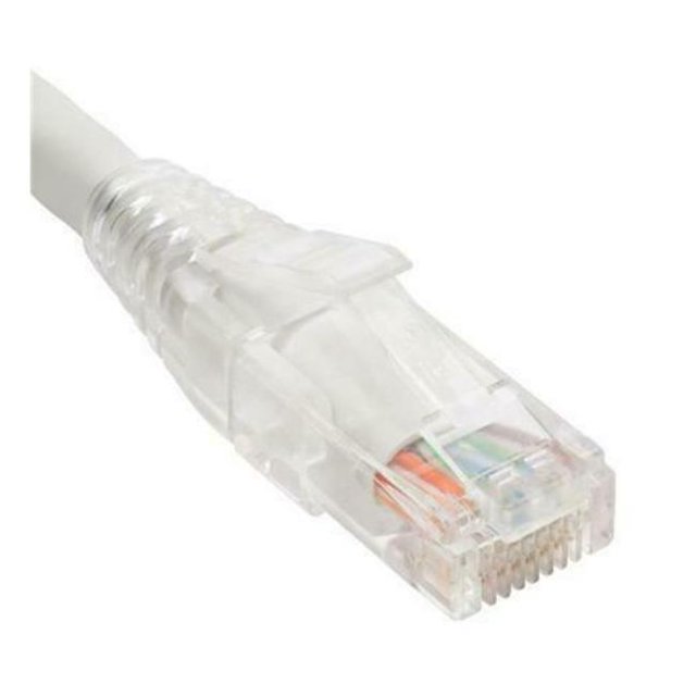 ICC ICC-ICPCSP01WH 1 Pi. CAT5E Cordon de Protection Transparent, Blanc
