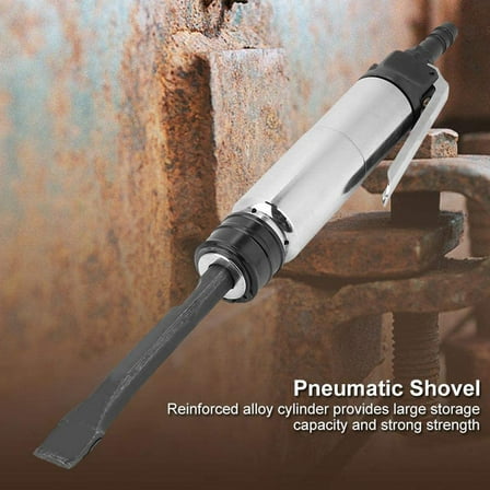 IBASETOY Steel Head Air Chisel Hammer Pneumatic Chipping Bit Long Scraper Tool