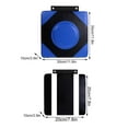 thumbnail image 4 of AIGIA Boxing Mats PU Leather Wall Target Adjustable Height Boxing Training Sandbag Wall Punching Pad for Fitness, 4 of 5
