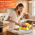 thumbnail image 3 of 2 Pcs Microwave Splatter Cover, Microwave Cover Vented for Food, Microwave Splatter Guard Lid with Handle, 10 Inches Medium Collapsible Multi-use Splatter, Grey Guard Plate Cover, 3 of 7