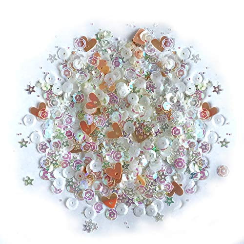 Buttons Galore 28 Lilac Lane Tin W/Sequins 40g-Fairy Sparkle