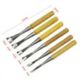 thumbnail image 5 of 1PCS Deep Round Carving Chisel Hardwood Handle Round Shank Carving Chisels Woodworking Hobby Making Hand Forged Engraving Knife (10MM), 5 of 7
