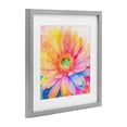 thumbnail image 2 of Stupell Industries Bohemian Bloomtopia Shimmer Blossom Gray Framed Print Under Glass, 13 x 13, by Vibelicious, 2 of 8