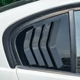thumbnail image 3 of Yimiti 2Pcs Gloss Black Rear Side Glass Shutter Cover For Bmw 3 Series E90 For M3 2005-11, 3 of 9