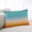 Orange Green, variant on Orange Teal Ombre Throw Pillow Covers, Gradient Abstract Modern Art Soft Breathable Pillow Cases with Invisible Zipper for Sleeping, Long Body Pillowcases for Couch Bed Sofa Chair 20x60 Inches