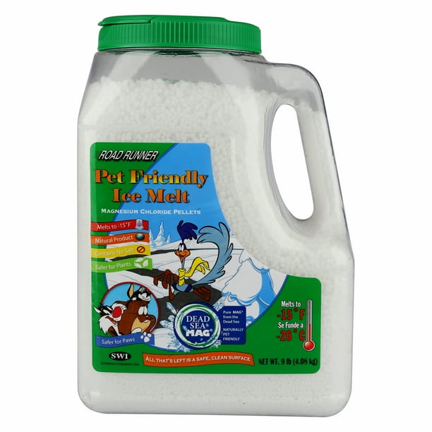 Road Runner Pet Friendly Ice Melt, 9lb Jug