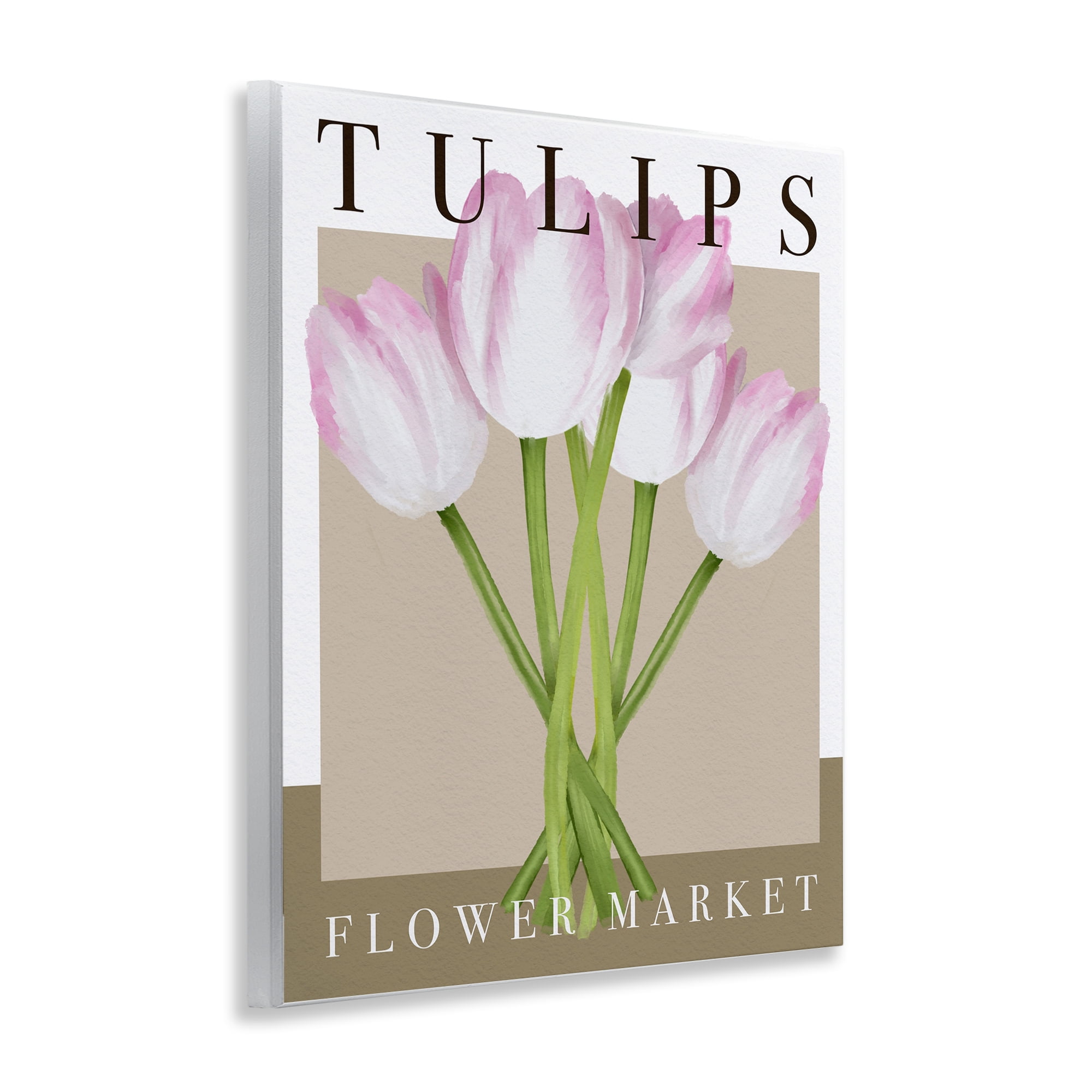 Stupell Industries Tulips Flower Market Wall Plaque Art, design by Jennifer Stith