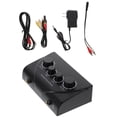 thumbnail image 3 of Karaoke Audio Mixer Black Professional for Companies Stage Performance 1 Set 5.5x3.3x1.7in, 3 of 8