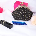 thumbnail image 6 of Holzlrgus Coin Purse Coin Bag Star Pouch Kiss-Lock Change Purse Small Wallets Coin Pouch for Women (Black), 6 of 7