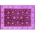 thumbnail image 1 of Ahgly Company Indoor Rectangle Oriental Purple Industrial Area Rugs, 8' x 10', 1 of 4