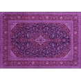 thumbnail image 1 of Ahgly Company Indoor Rectangle Persian Purple Traditional Area Rugs, 8' x 10', 1 of 4