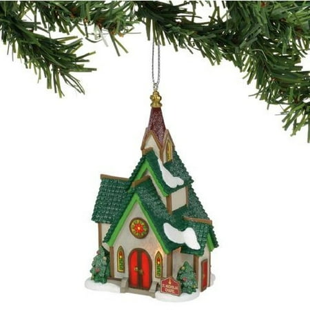 Chapel Ornament - Holiday Ornaments ST. NICHOLAS CHAPEL North Pole Department 56 6002252