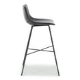 thumbnail image 5 of Poly & Bark Paxton 29” Bar Stool in Grey (Set of 3), 5 of 7
