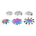 thumbnail image 2 of 6pcs Stainless Steel French Nail Art Edge Trimmer DIY Easy Line Nail Template Tool Set, 2 of 10