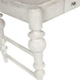 thumbnail image 5 of Farmhouse Wood Writing Desk with Storage Drawer in Gray by Pulaski Furniture, 5 of 7