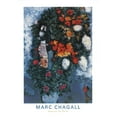 thumbnail image 2 of Chagall 11x14 Gold Ornate Wood Framed with Double Matting Museum Art Print Titled - Bouquet, 2 of 4