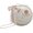 White, variant on Novel Round Purse Cute Wheel Crochet Bag Women Crossbody Purse Beach Bag Handmade Woven Shoulder Bag Lace Bow