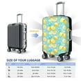 thumbnail image 6 of Lsque Yellow Lemon Printed Luggage Cover, Travel Luggage Protector,Scratch and Dirt Resistant, Fits 18-32 Inch Luggage - X-Large, 6 of 9