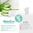 thumbnail image 4 of Separadores de dedos de gel Welnove, paquete de 12 unidades, para hombres/mujeres, 4 of 7