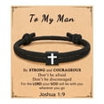 thumbnail image 1 of Bracelet Custom Message Card Bracelet for Loved Ones Memorial (For /Grandson/ Etc.) Greeting Card Setblank Card Note Card Folded Card Decorative Card Stationery Card Paper Card Handmade Card Writing, 1 of 4