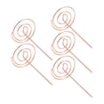 thumbnail image 1 of Luxshiny 5pcs Rose Gold Small Receipt Holder For Ticket Organization Metal Sleek Design For Kitchens, 1 of 8