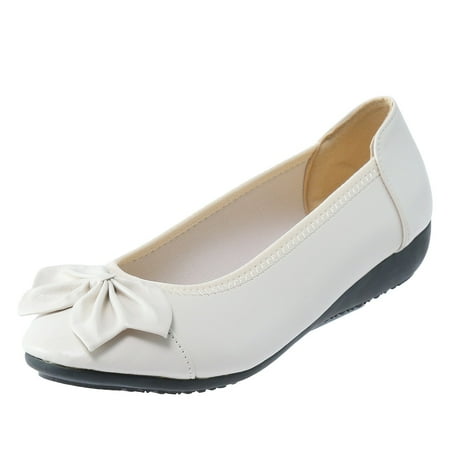 

casual shoes for Women Casual Women s Non Slip Solid Color Slip On Mesh Cotton Fabric Breathable Work Single Shoes artificial leather