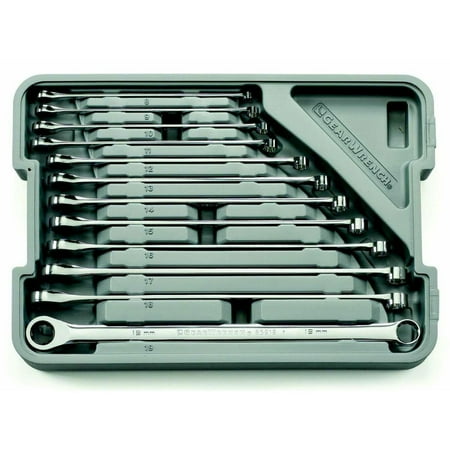 UPC: 0082171859885 | Gearwrench Double Box Ratcheting Wrench Set 12 Piece Xl Gearbox Metric
