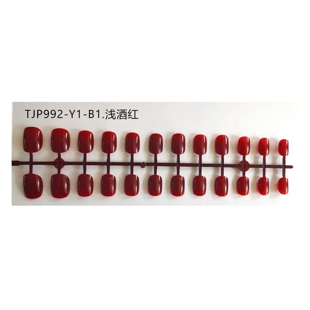 EZLIFE Uñas postizas cortas, uñas postizas, formas para uñas, accesorios de manicura profesional, ataúd, envío gratis, uñas sin N7C2, uñas, uñas postizas, uñas cortas, uñas postizas, uñas postizas, f