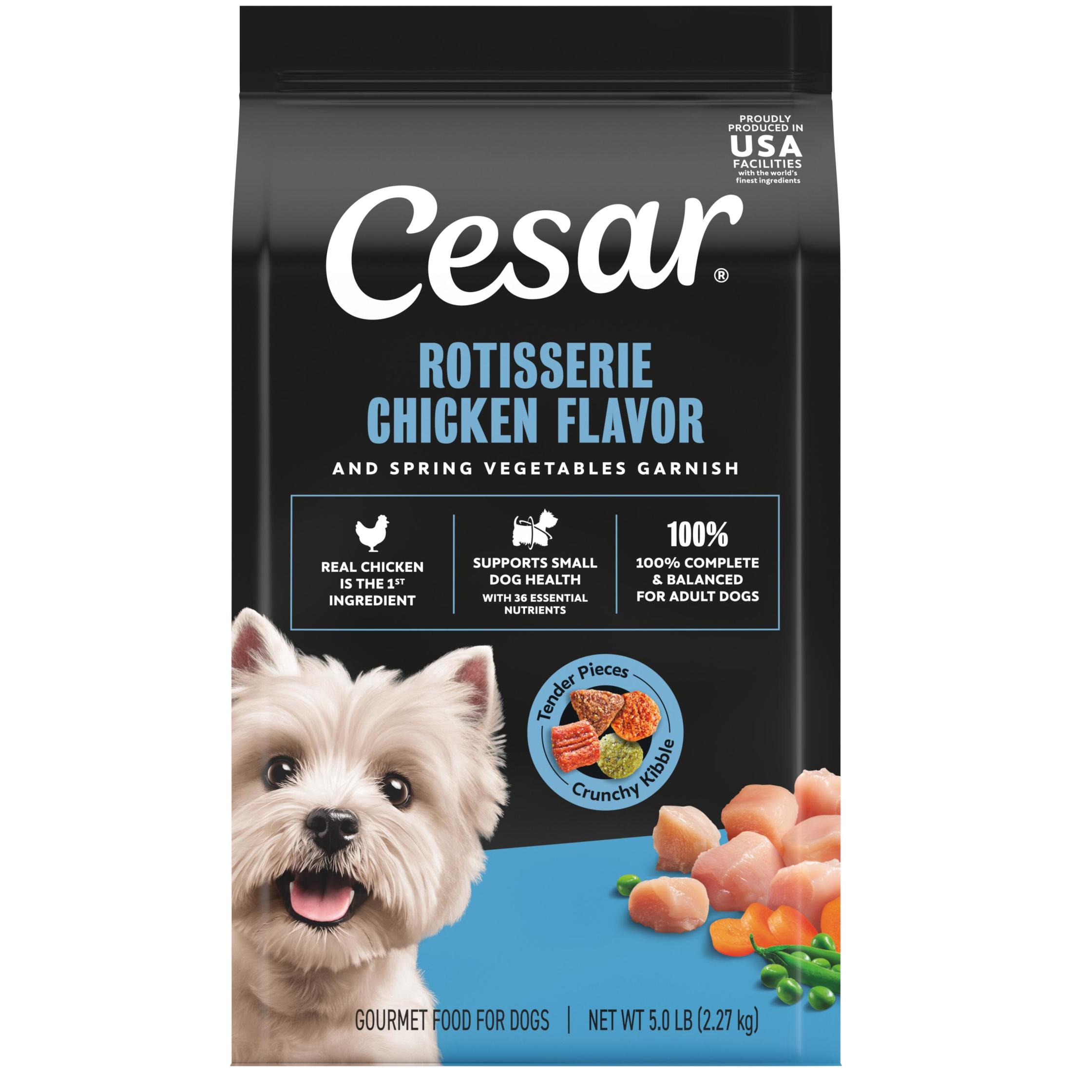 Cesar Small Breed Adult Chicken & Vegetable Dry Dog Food