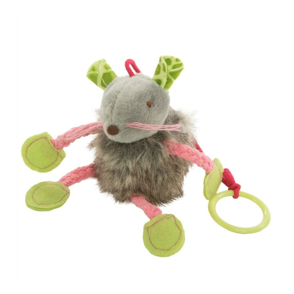 SmartyKat Bouncy Mouse Interactive Bungee Cat Toy