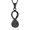 A-Black, variant on Infinity Love Pet Cremation Jewelry for Ashes of Dog/Cat Funeral Keepsake Urn Necklace Pendant Memorial Jewellery